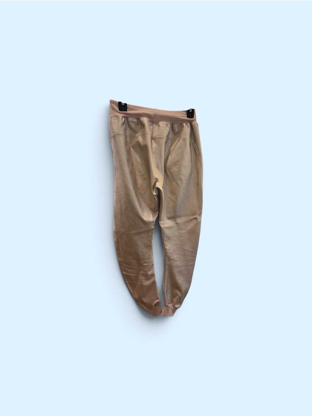 Womens Ankle-Length Cropped Pants in Champagne